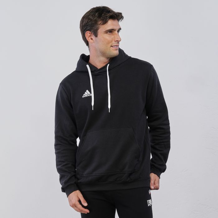 Felpa sportiva nera da uomo con logo