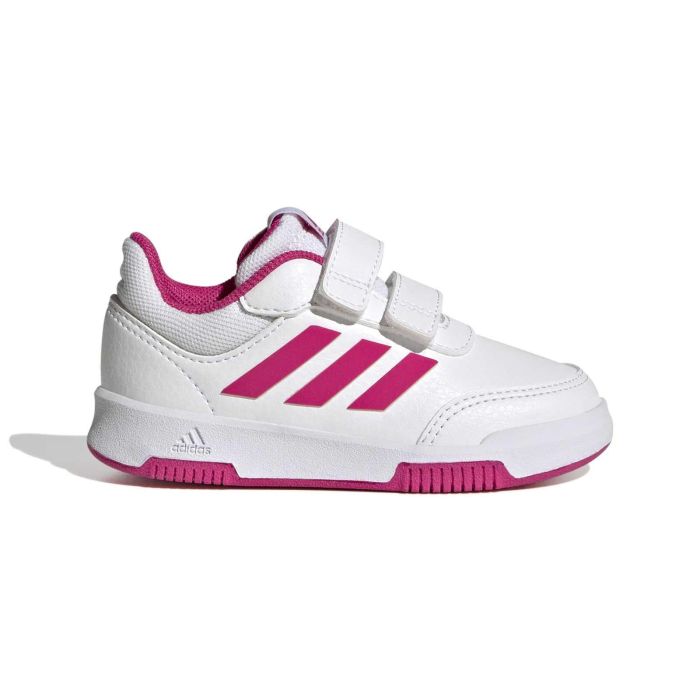 Sneakers bambina bianche da ginnastica Tensaur Sport con doppio velcro