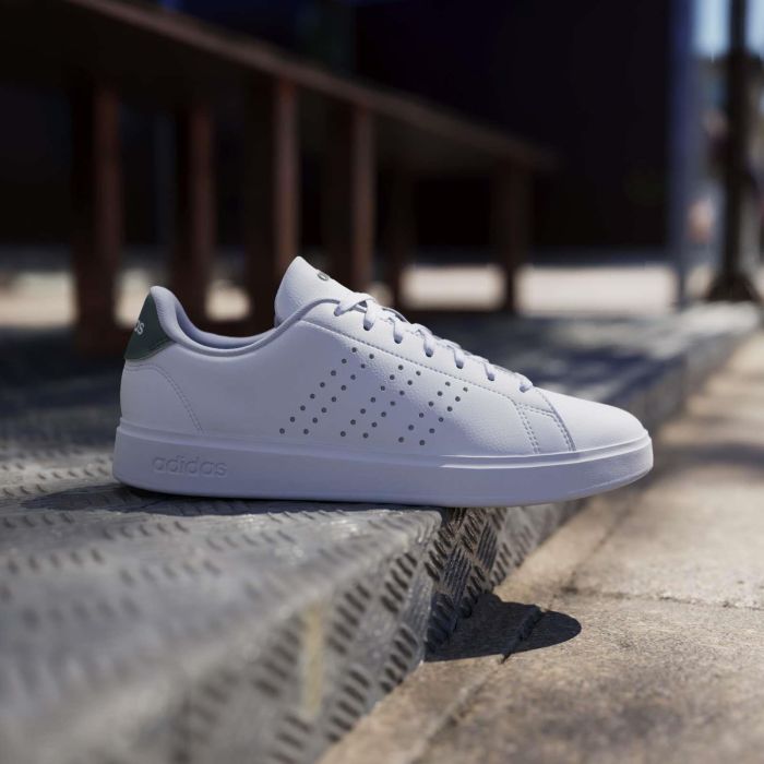 Sneakers tennis bianche da uomo Advantage 2.0 con lacci