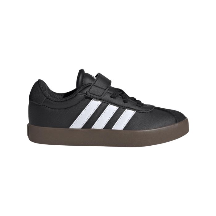 Sneakers tennis nere da bambino adidas VL Court 3.0