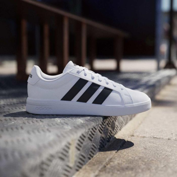 Sneakers tennis bianche da uomo adidas Grand Court Base 3.0