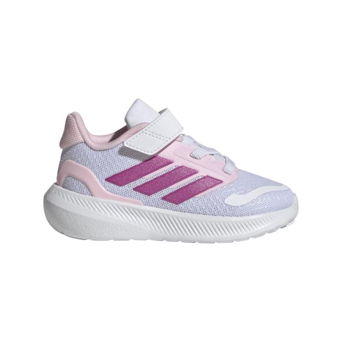 Sneakers bimba bianche e rosa da ginnastica adidas Runfalcon 5
