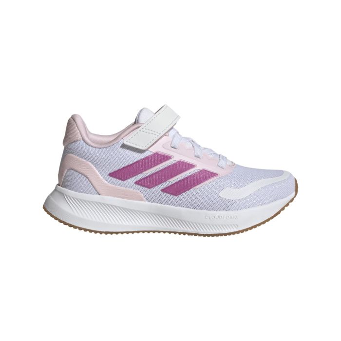 Sneakers bambina bianche e rosa da ginnastica adidas Runfalcon 5