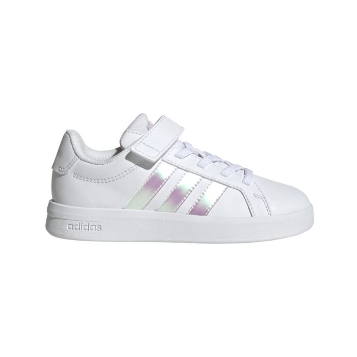 Sneakers tennis bianche da bambina adidas Grand Court 2.0