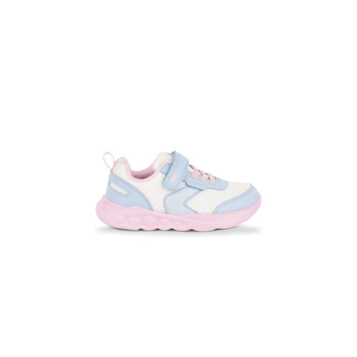 Sneakers rosa e azzurre Primigi da bambina con suola chunky