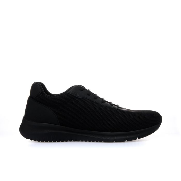 Sneakers nere in tessuto