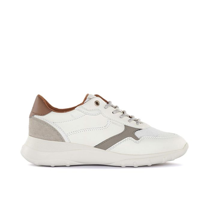 Sneakers bianche da donna con lacci