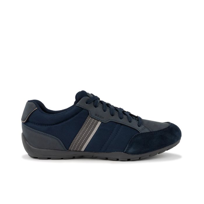 Sneakers basse blu da uomo