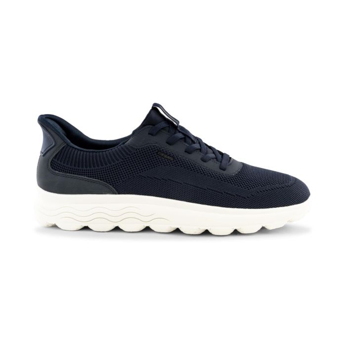 Sneakers blu Geox FAST-IN in tessuto da uomo