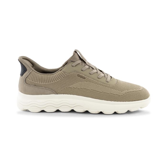 Sneakers beige Geox FAST-IN in tessuto da uomo