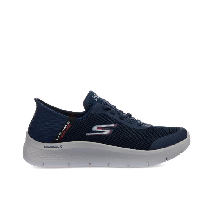 Sneakers da palestra slip-on blu da uomo Go Walk Flex - Hands Up