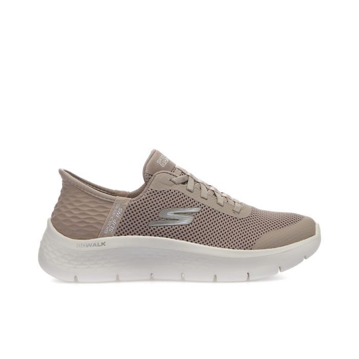 Sneakers da palestra beige da donna Slip-ins Go Walk Flex - Grand Entry
