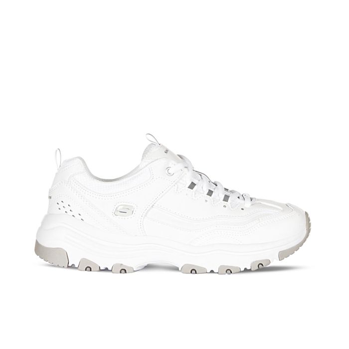 Sneakers donna bianche da palestra Iconic con suola chunky