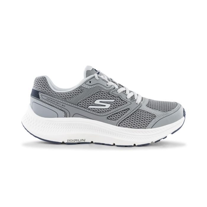Scarpe uomo grigie da palestra in tessuto mesh Skechers Consistent 2.0