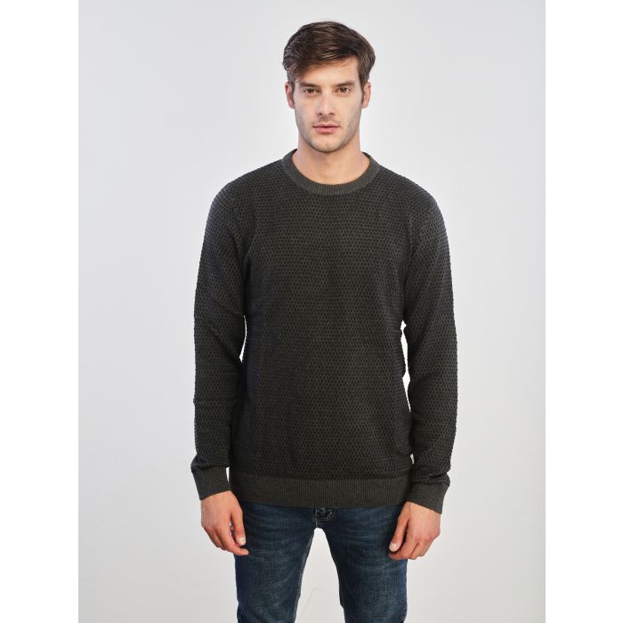 Maglioncino grigio girocollo