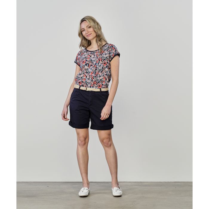 Bermuda blu da donna