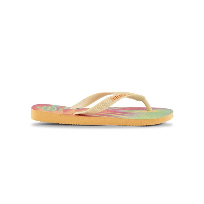 Ciabatte infradito da donna multicolore con stampa tropicale Havaianas