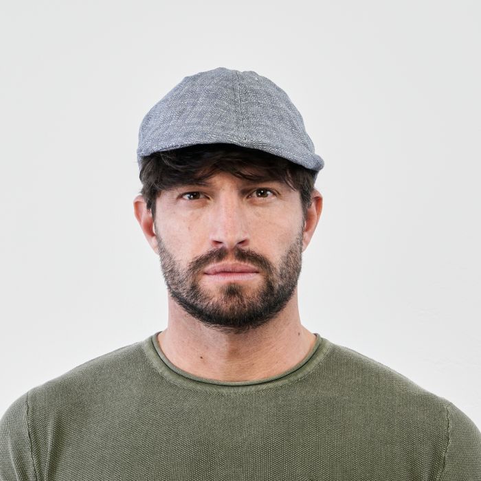 Coppola azzurra in denim