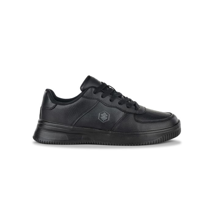 Sneakers basket nere da donna con stemma laterale