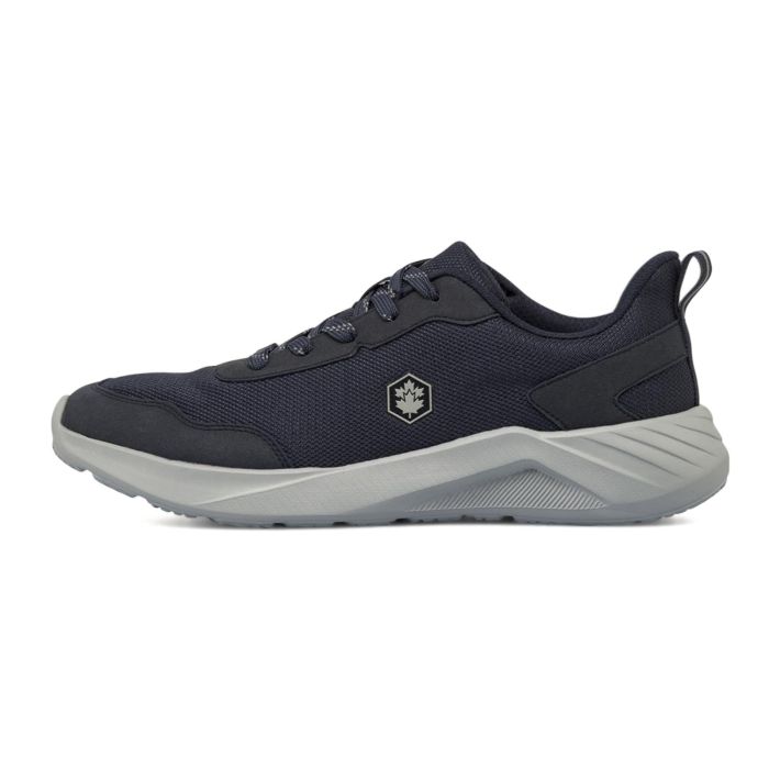 Sneakers da uomo blu navy con dettagli grigi Lumberjack