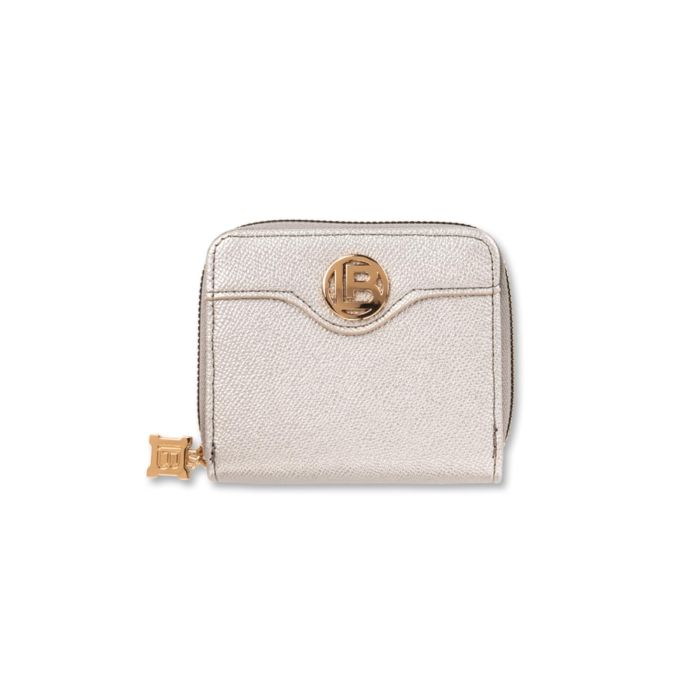 Portamonete da donna argento con zip