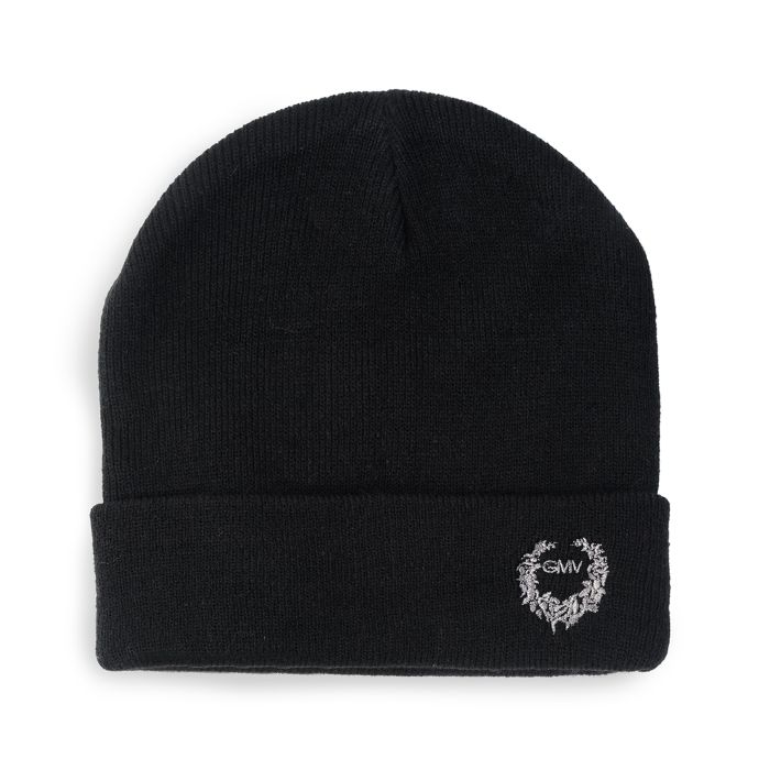 Berretto nero da uomo con logo