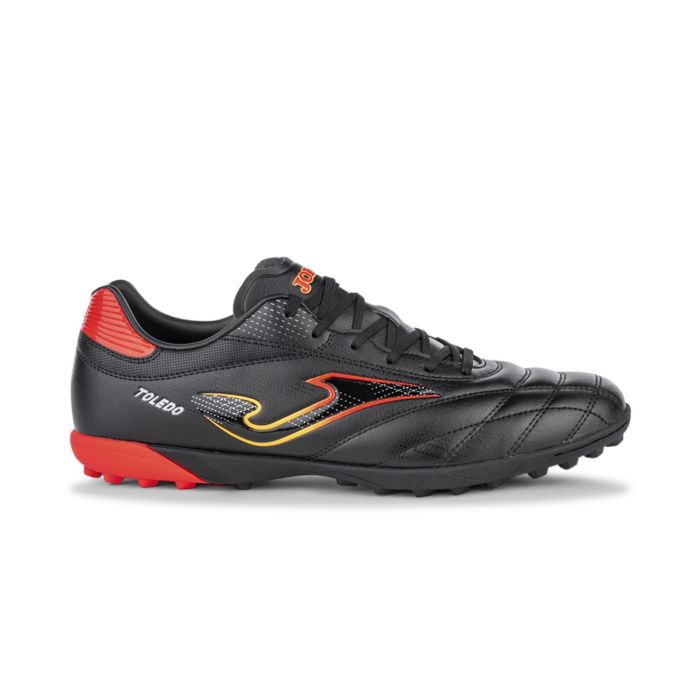 Scarpe da calcetto nere e rosse da uomo Joma