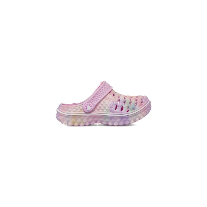 Sandali sfumati rosa e lilla da bambina con cinturino Chicco
