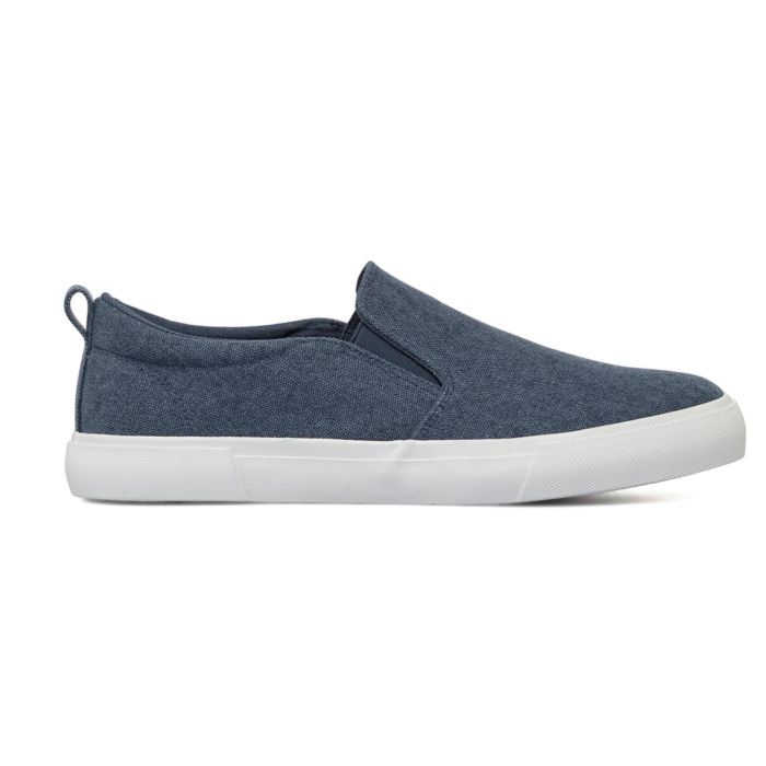 Sneakers sportive blu da uomo stringate in tessuto traspirante U.S. Golf Club