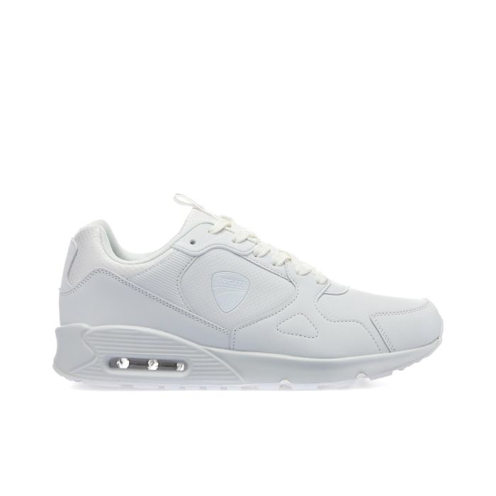 Sneakers uomo bianche da palestra con suola ad aria Albacete 2