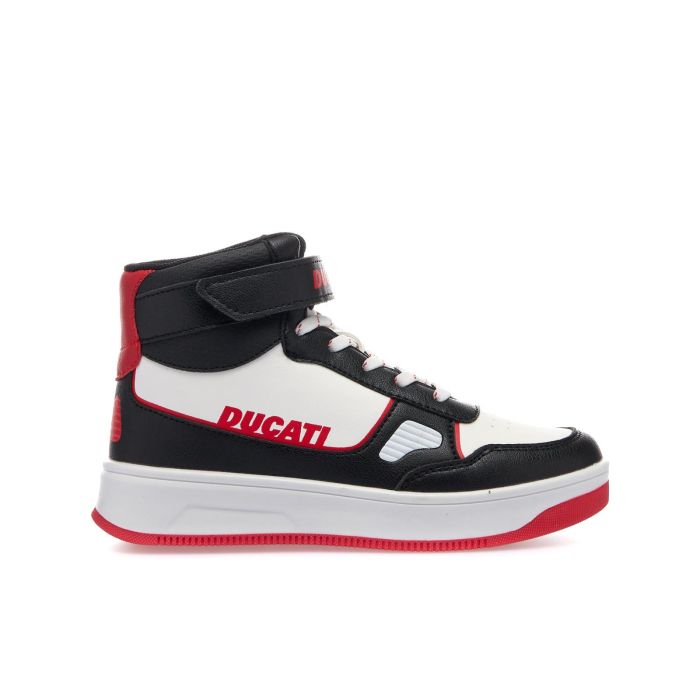 Sneakers basket bianche da bambino barsaba mid con logo