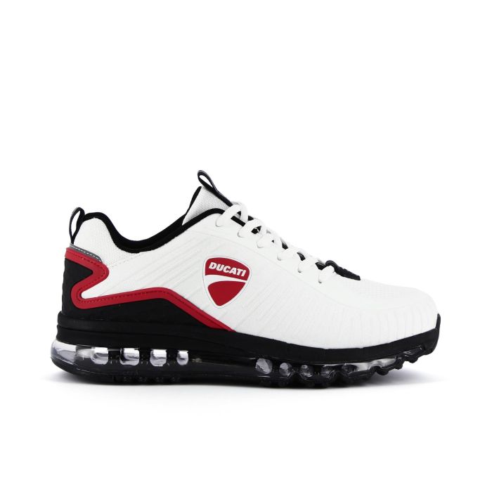Sneakers bianche uomo da palestra Legacy Air 4 con suola ad aria