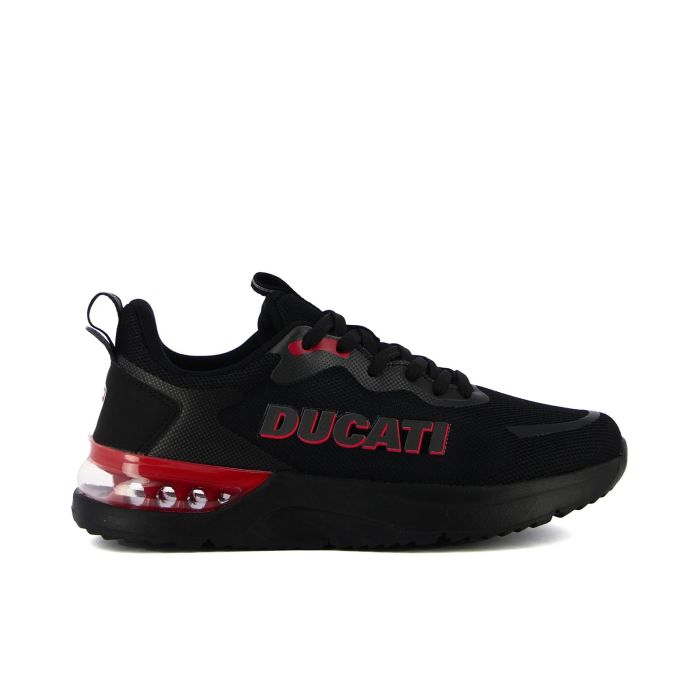 Sneakers ragazzo nere da palestra K-Front con suola ad aria