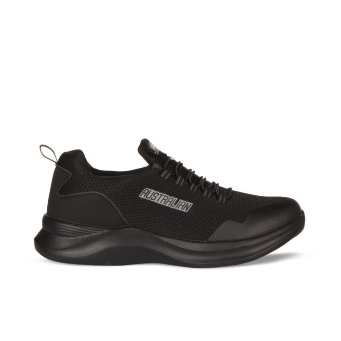 Sneakers da palestra nere da uomo con logo