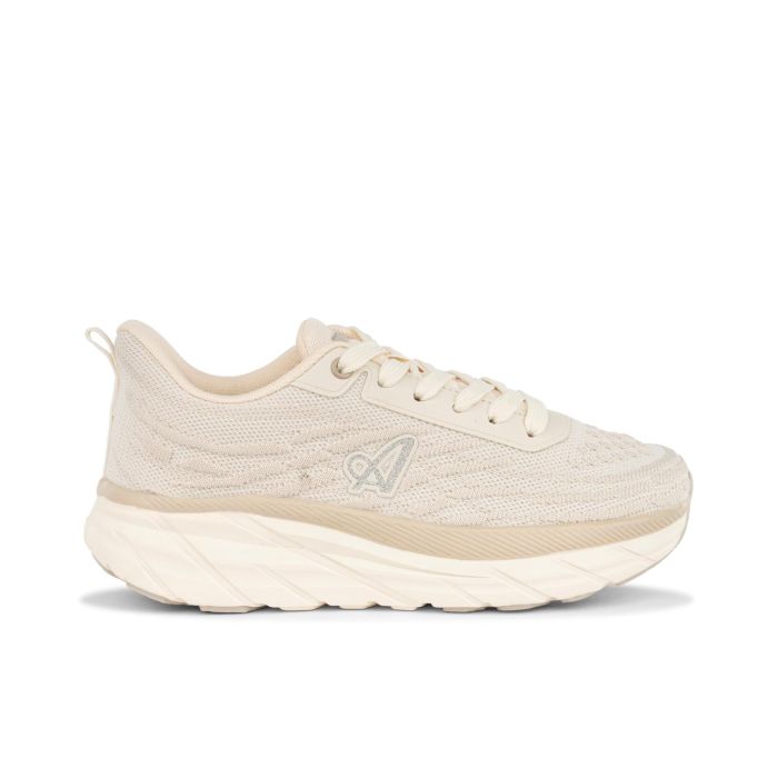 Sneakers beige da palestra da donna