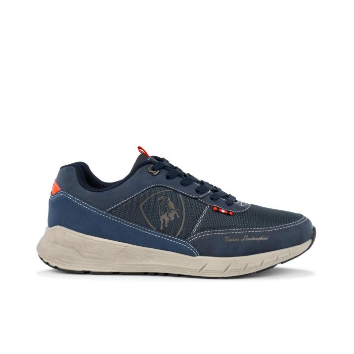 Sneakers basse blu da uomo