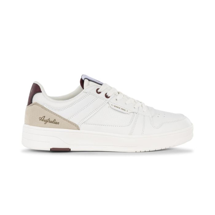 Sneakers basket bianche da uomo con logo