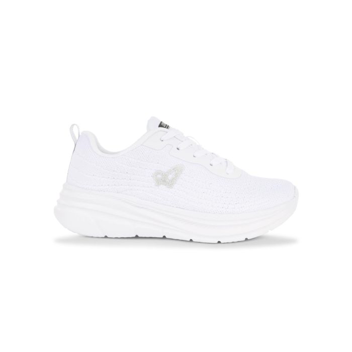 Sneakers donna bianche Australian da palestra con logo