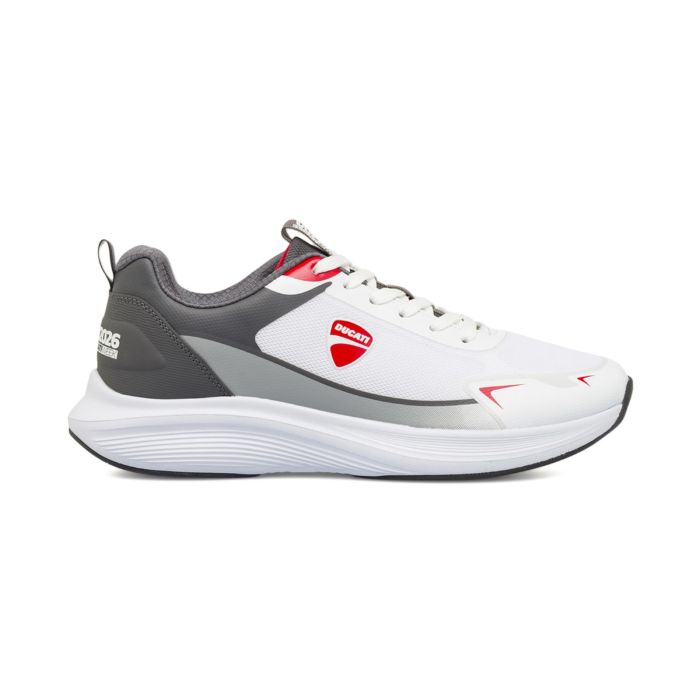 Sneakers bianche da uomo Ducati Road Runner da palestra