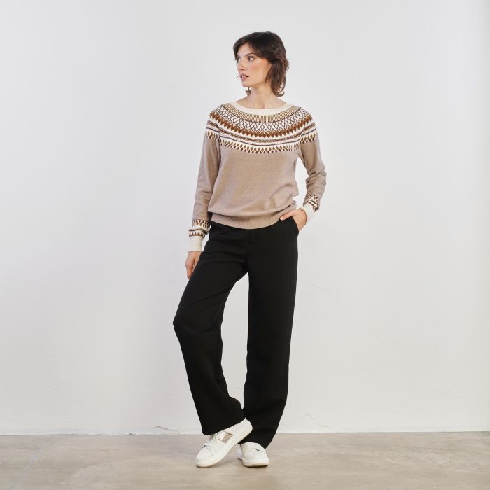 Pantaloni lunghi neri morbidi