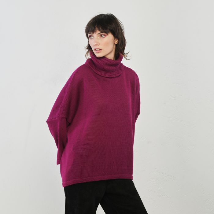 Dolcevita rosso ampio