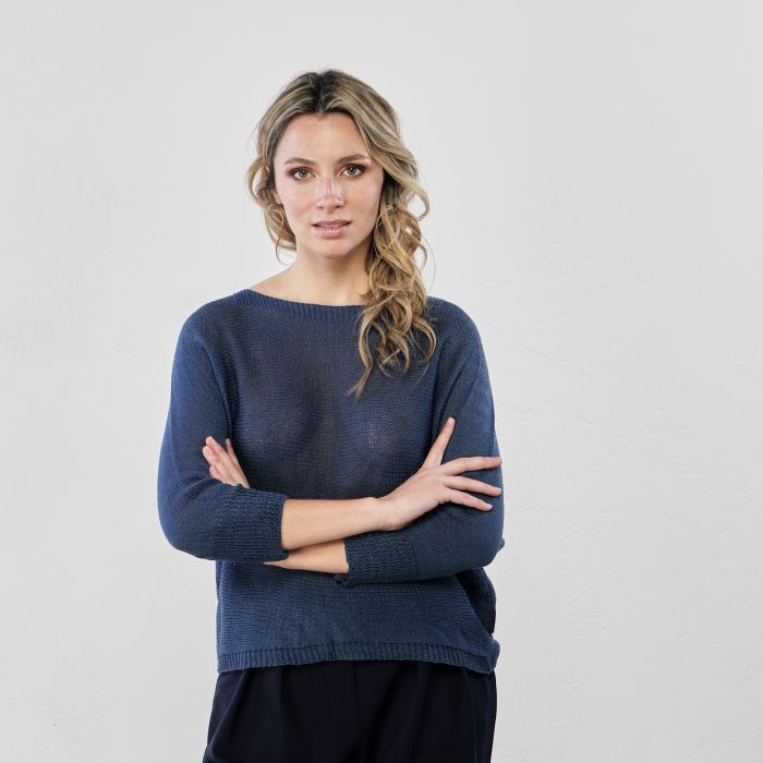 Maglioncino leggero blu