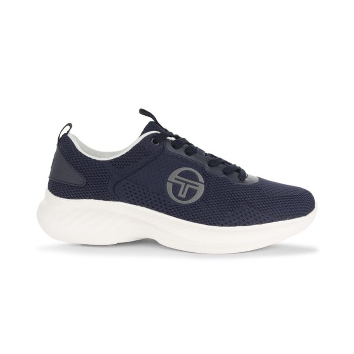 Sneakers palestra blu da uomo Sergio Tacchini con tomaia in tessuto mesh