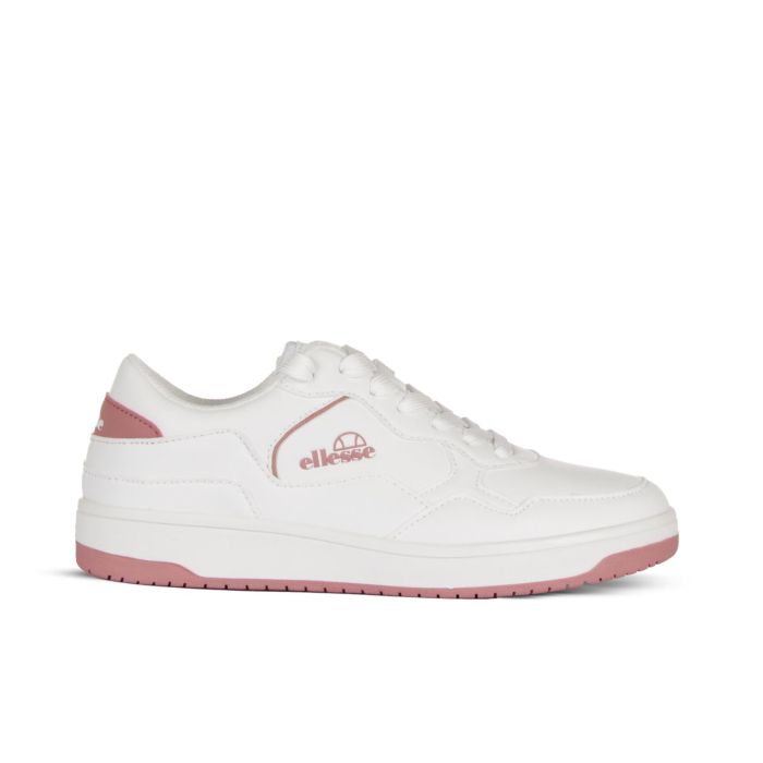 Sneakers donna basket bianche con logo laterale