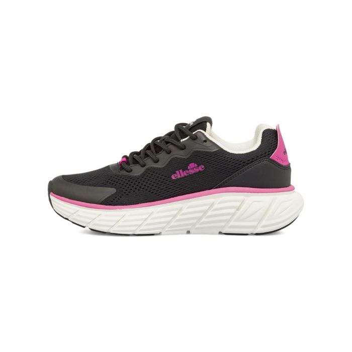 Sneakers donna nere e fucsia da palestra Ellesse Debra