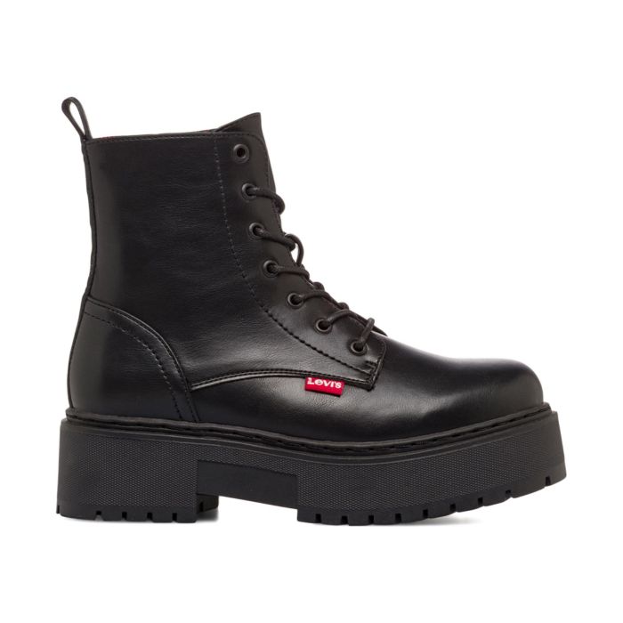 Anfibi neri con suola platform