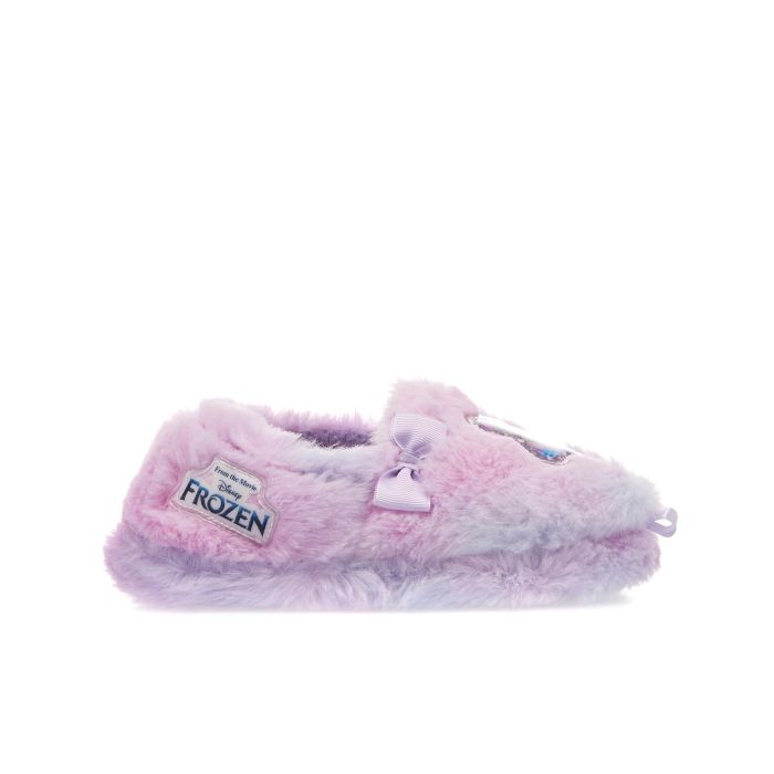 Pantofole da casa azzurre e viola stampa Frozen