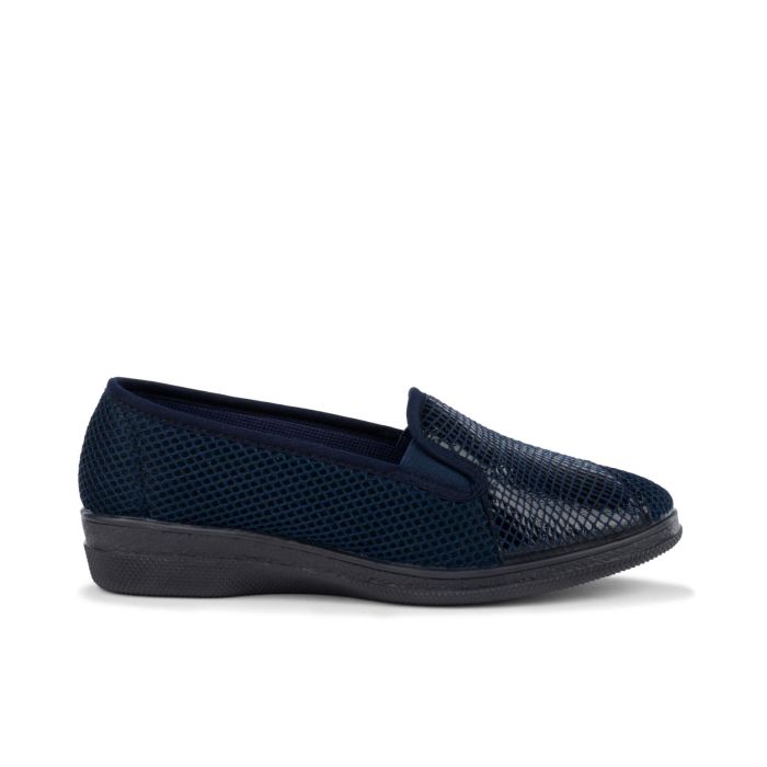 Pantofole casa blu da donna