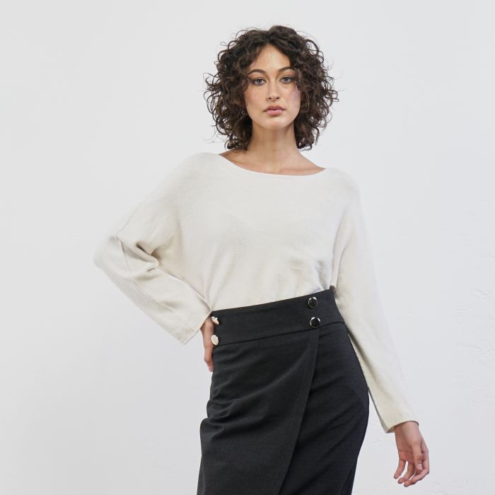 Maglioncino bianco morbido