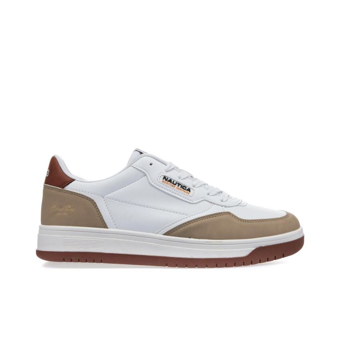 Sneakers bianche e beige da uomo